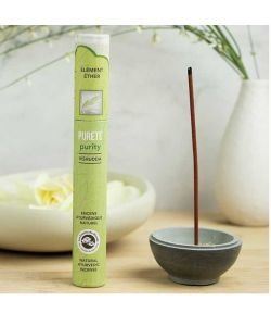 Purity - Natural Ayurvedic Incense, 16 short sticks